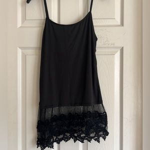 COPY - NWOT lace extender, black, size xxxl